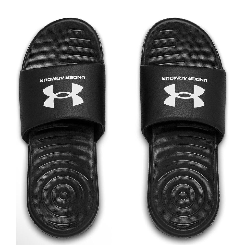NWT! Kid's Under Armour Ansa Fixed Strap Slides Sandals 13